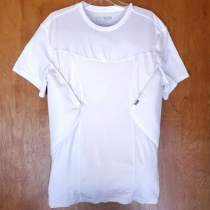 5.11 CAMS Short Sleeve Baselayer Mens 2XL White Holster T Shirt Undershirt